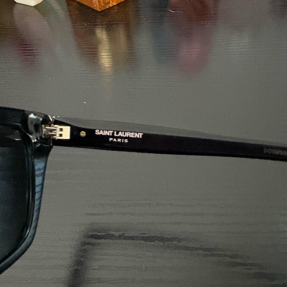 Yves Saint Laurent Black Sunglasses - Picture 3 of 5